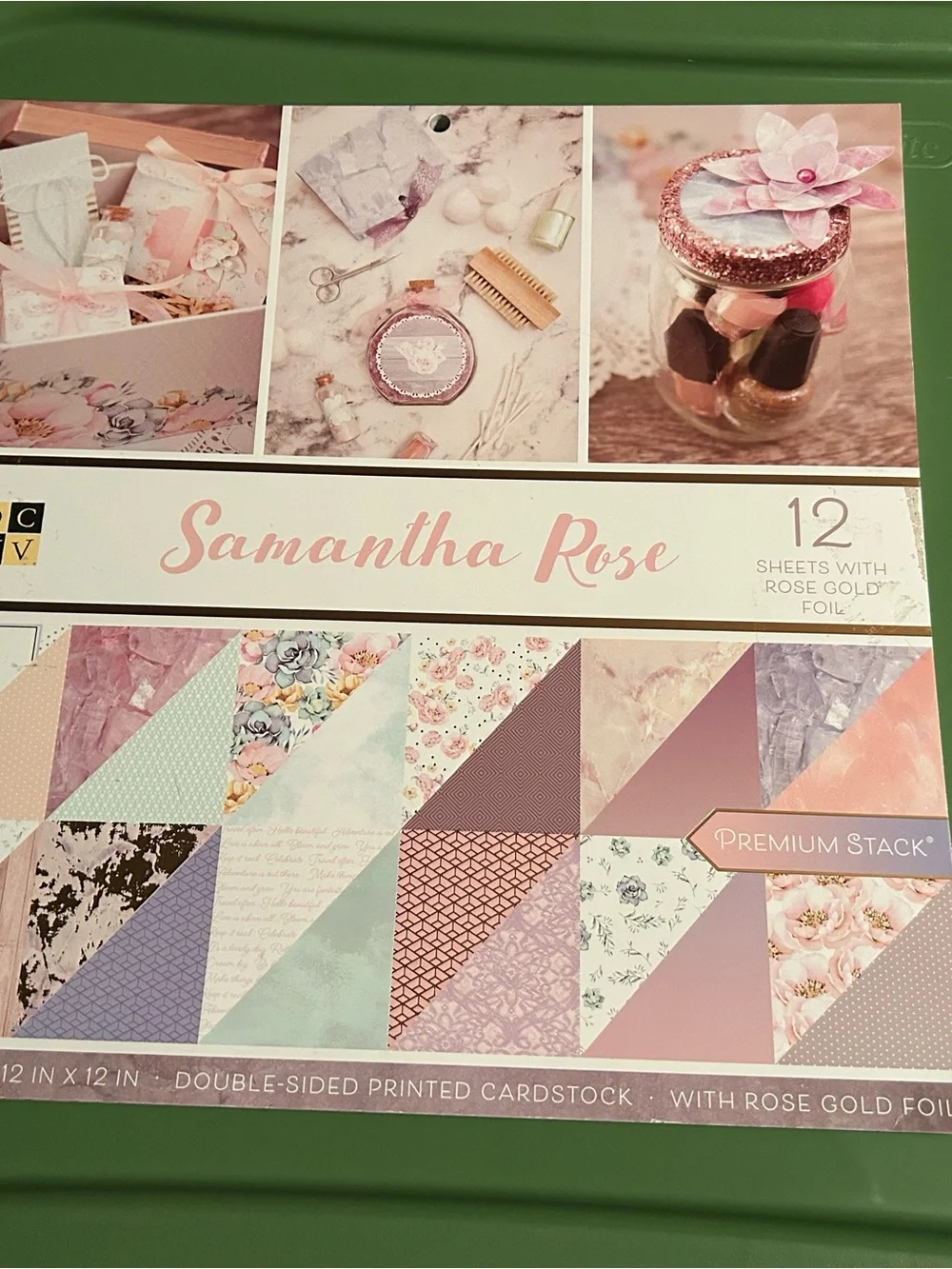 Premium Stack Double-Sided Cardstock - Pink & Rose Gold